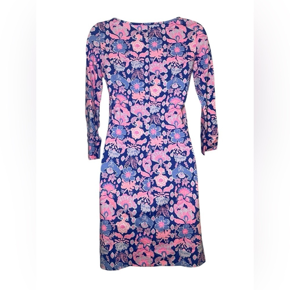 Lilly Pulitzer Marlowe Iris Pima Cotton Dress Size XS - Picture 3 of 5